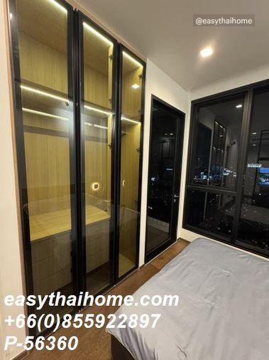 รูป P-56360 ให้เช่า (ไอดีโอ คิว วิคตอรี่) | ห้องสตูดิโอ | วิวเมือง | ชั้น 35 | เฟอร์นิเจอร์ครบ | พร้อมเข้าอยู่ 📞 Line ID: @easythaihome | 085-592-2897 - รูปที่ 4/10