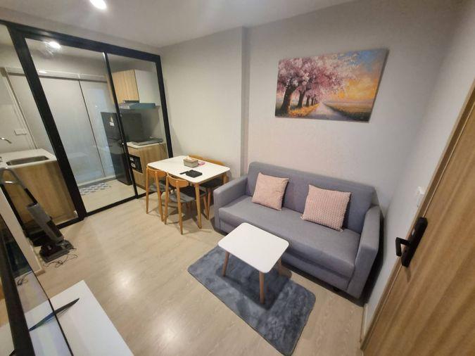 รูป ✈️ ปล่อยเช่า Nue Connex Condo Don Mueang ห้องสเปก 1 นอน สภาพใหม่แกะกล่อง มีไฟซ่อนอุ่น ๆ หัวเตียง ครัวปิดติดไฟโมเดิร์น! ✨ - รูปที่ 7/13