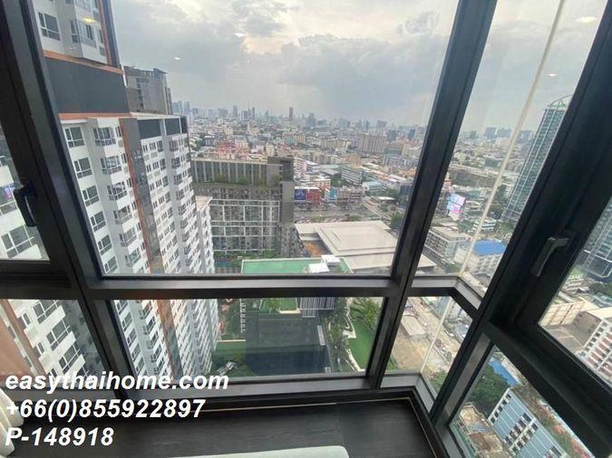 รูป P-148918 ให้เช่า  เอ็กซ์ที ห้วยขวาง  Studio 30 ตร.ม. | ชั้น 29 อาคาร A | วิวเมือง | รวมส่วนกลาง + ที่จอดรถ 1 คัน 📞 Line: @easythaihome | 085-592-2897 - รูปที่ 18/18