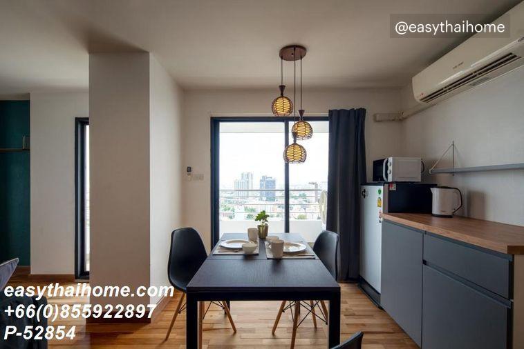 รูป P-52854 ให้เช่า (สาริน เพลส) | 2 ห้องนอน 2 ห้องน้ำ | 87 ตร.ม. | ชั้น 22 | วิวเมือง | เฟอร์ครบ | ที่จอดรถ 1 คัน 📞 Line: @easythaihome | 085-592-2897 - รูปที่ 18/22