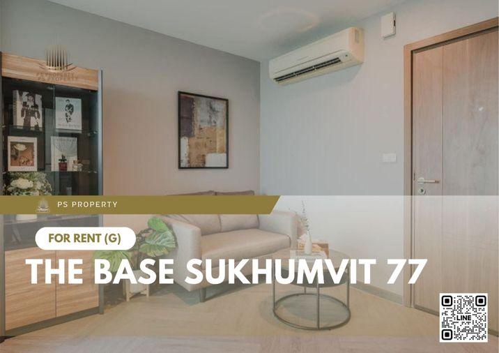 รูป ให้เช่า 🔥The Base Sukhumvit 77 🔥ห้องสวย เฟอร์+เครื่องใช้ไฟฟ้าครบ ส่วนกลางจัดเต็ม 🚝 ใกล้ BTS อ่อนนุช ตรงข้ามกับ Big C Extra อ่อนนุช - รูปที่ 1/17