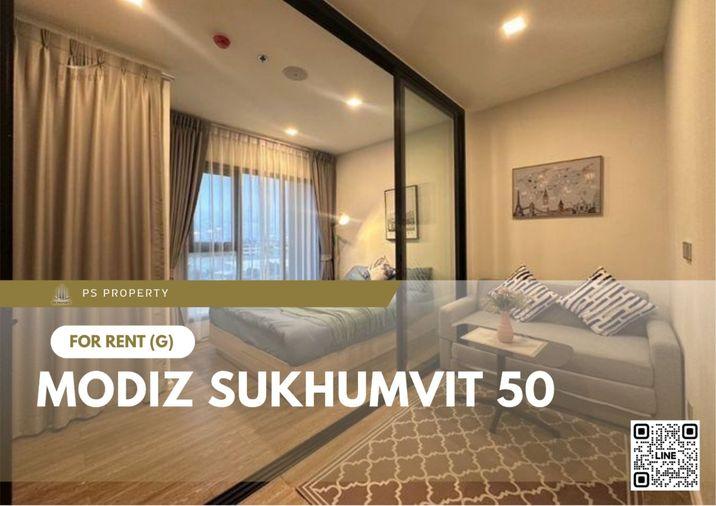 รูป ให้เช่า ✨ MODIZ Sukhumvit 50 ✨ เฟอร์นิเจอร์ เครื่องใช้ไฟฟ้าครบ ใกล้ BTS อ่อนนุช - รูปที่ 1/10