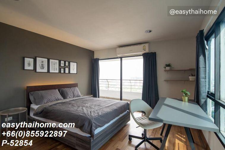 รูป P-52854 ให้เช่า (สาริน เพลส) | 2 ห้องนอน 2 ห้องน้ำ | 87 ตร.ม. | ชั้น 22 | วิวเมือง | เฟอร์ครบ | ที่จอดรถ 1 คัน 📞 Line: @easythaihome | 085-592-2897 - รูปที่ 7/22