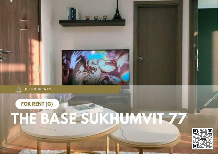 รูป ให้เช่า 📌The Base Sukhumvit 77📌 ห้องสวย วิวแม่น้ำ เฟอร์นิเจอร์และเครื่องใช้ไฟฟ้าครบ ใกล้ BTS อ่อนนุช✨🚆 - รูปที่ 1/7