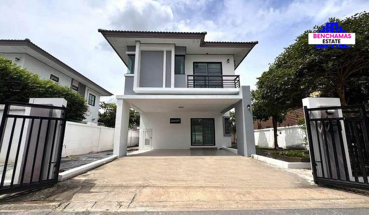 รูป 🏡 ขายบ้านเดี่ยว หมู่บ้านบ้านฟ้ากรีนเนอรี่ ราชพฤกษ์-แจ้งวัฒนะ (Baan Fah Greenery Ratchaphruek-Chaeng Watthana) - รูปที่ 1/7