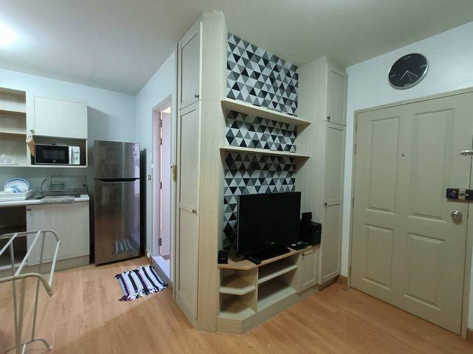 รูป ห้องสวยชั้นสูง ลมดีมาก! 1 Bed 29 ตร.ม. เฟอร์ครบ!  🧺 - รูปที่ 2/24