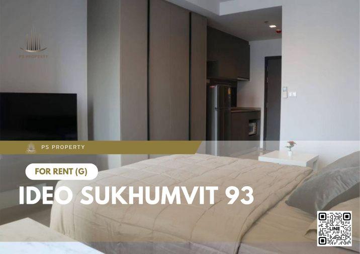 รูป ให้เช่า ✨ IDEO Sukhumvit 93 ✨ ใกล้ BTS บางจาก เฟอร์นิเจอร์ เครื่องใช้ไฟฟ้าครบ  - รูปที่ 1/8