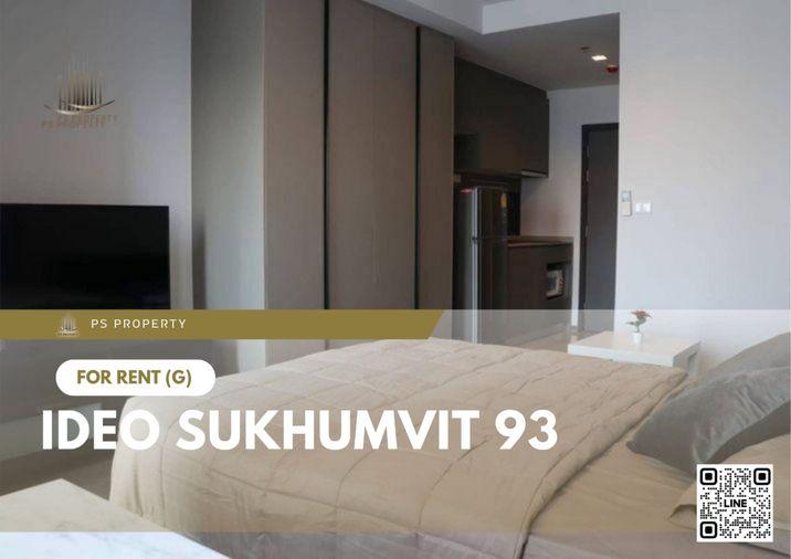 รูป ให้เช่า ✨ IDEO Sukhumvit 93 ✨ ใกล้ BTS บางจาก เฟอร์นิเจอร์ เครื่องใช้ไฟฟ้าครบ - รูปที่ 1/8