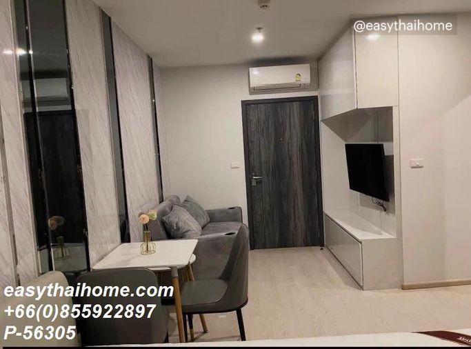 รูป P-56305 ให้เช่า (เอลลิโอ เดล เนสท์ อุดมสุข) | ห้องสตูดิโอ | วิวเมือง | เฟอร์นิเจอร์ครบ | พร้อมเข้าอยู่ 📞 Line ID: @easythaihome | 085-592-2897 - รูปที่ 6/15