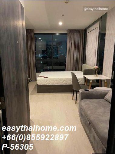 รูป P-56305 ให้เช่า (เอลลิโอ เดล เนสท์ อุดมสุข) | ห้องสตูดิโอ | วิวเมือง | เฟอร์นิเจอร์ครบ | พร้อมเข้าอยู่ 📞 Line ID: @easythaihome | 085-592-2897 - รูปที่ 13/15