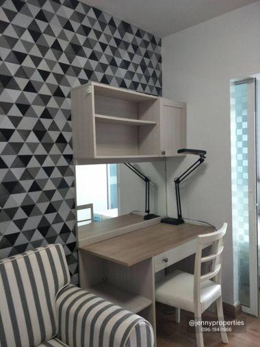รูป ห้องสวยชั้นสูง ลมดีมาก! 1 Bed 29 ตร.ม. เฟอร์ครบ! 🧺 - รูปที่ 4/24