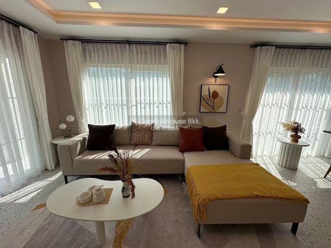 รูป 📌 ให้เช่าบ้านเดี่ยว 2 ชั้น วิลลาจจิโอ 2 ศรีนครินทร์ - บางนา 🚩 4 ห้องนอน 3 ห้องน้ำ เฟอร์นิเจอครบ พร้อมเข้าอยู่ บ้านสวยมาก - รูปที่ 5/11