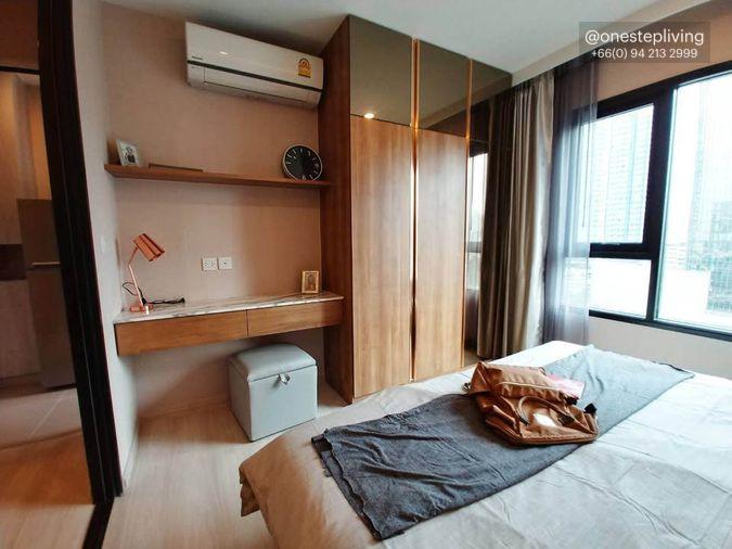 รูป 📣ให้เช่าคอนโด Life Asoke (MRT เพชรบุรี) ห้องสวย เฟอร์ครบ @onestepliving - รูปที่ 4/8