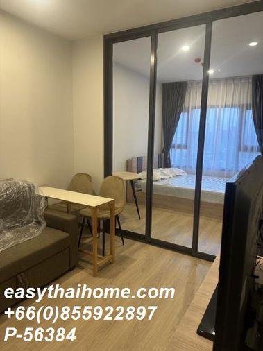 รูป P-56384 ให้เช่า (ไลฟ์ พระราม 4 - อโศก) | 1 ห้องนอน 1 ห้องน้ำ | วิวเมือง | ชั้น 31 | เฟอร์นิเจอร์ครบ | Line Id: @easythaihome | 085-592-2897 - รูปที่ 7/10