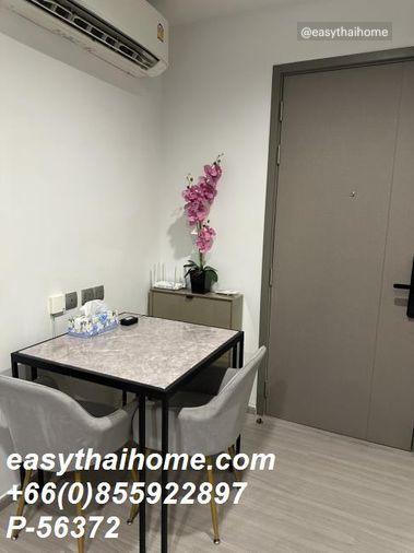 รูป P-56372 ให้เช่า Life Asoke Hype (ไลฟ์ อโศก ไฮป์) | ห้องสตูดิโอ | วิวเมือง | ชั้น 34 | เฟอร์นิเจอร์ครบ | Line Id: @easythaihome | 085-592-2897 - รูปที่ 7/17