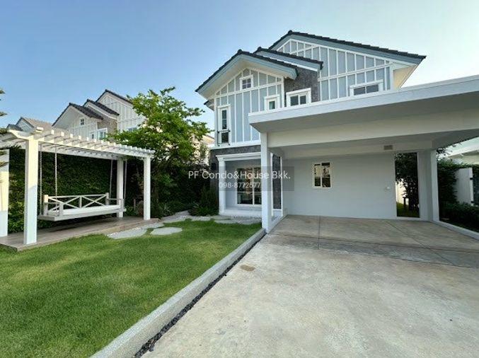 รูป 📌 ให้เช่าบ้านเดี่ยว 2 ชั้น วิลลาจจิโอ 2 ศรีนครินทร์ - บางนา 🚩 4 ห้องนอน 3 ห้องน้ำ เฟอร์นิเจอครบ พร้อมเข้าอยู่ บ้านสวยมาก - รูปที่ 1/11