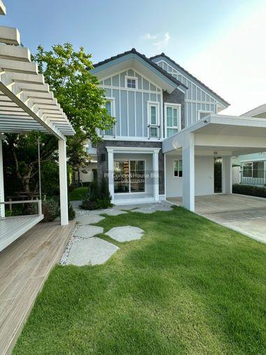 รูป 📌 ให้เช่าบ้านเดี่ยว 2 ชั้น วิลลาจจิโอ 2 ศรีนครินทร์ - บางนา 🚩 4 ห้องนอน 3 ห้องน้ำ เฟอร์นิเจอครบ พร้อมเข้าอยู่ บ้านสวยมาก - รูปที่ 2/11