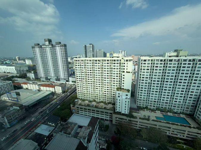 รูป ยูนิต 1 ห้องนอน ชั้น 21 (600 ม. ถึงเดอะมอลล์บางกะปิ & MRT แยกลำสาลี) ค่าเช่า: 9,500 บาท / เดือน - รูปที่ 7/7