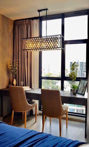 รูป Rhythm Ekkamai ปล่อยเช่า ห้องแต่งสวย ให้ฟีลอบอุ่น วิวสวย 1 ห้องนอน 1 ห้องน้ำ  - รูปที่ 4/9