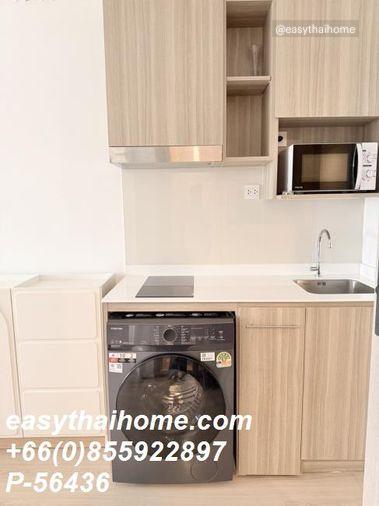 รูป P-56436 ให้เช่า (ไลฟ์ พระราม 4 - อโศก) | 1 ห้องนอน 1 ห้องน้ำ | วิวสวน | ชั้น 11 | เฟอร์นิเจอร์ครบ | Line Id: @easythaihome | 085-592-2897 - รูปที่ 4/9