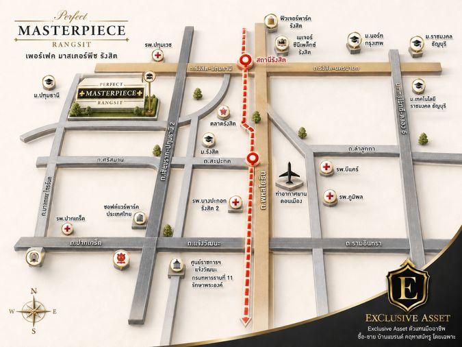 รูป ขาย Perfect Masterpiece Rangsit บ้านหรูติดทะเลสาบ แบบ Signature 553 ตร.ม. ที่ดิน 223 ตร.ว. พร้อมสระส่วนตัว - รูปที่ 69/77