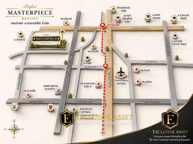 รูป ขาย Perfect Masterpiece Rangsit บ้านหรูติดทะเลสาบ แบบ Signature 553 ตร.ม. ที่ดิน 223 ตร.ว. พร้อมสระส่วนตัว - รูปที่ 69/77