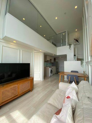รูป 🏙️ Knightsbridge Prime Sathorn (ไนท์บริดจ์ ไพร์ม สาทร)  ✨ ห้อง Duplex 2 Bedrooms บนชั้นสูง วิวเมืองสาทร  ขนาด 55 ตร.ม. |  ชั้น 40 - รูปที่ 13/19