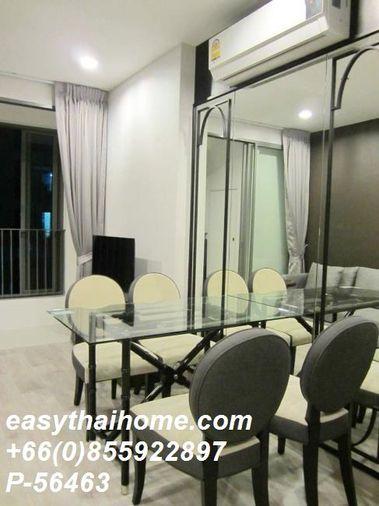 รูป P-56463 ให้เช่า  (ไอดีโอ โมบิ สุขุมวิท) | 2 ห้องนอน 2 ห้องน้ำ | วิวเมือง | ชั้น 11 อาคาร A | เฟอร์นิเจอร์ครบ | Line Id: @easythaihome | 085-592-2897 - รูปที่ 9/12