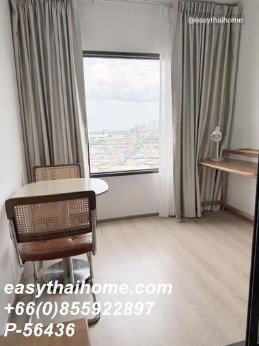 รูป P-56436 ให้เช่า (ไลฟ์ พระราม 4 - อโศก) | 1 ห้องนอน 1 ห้องน้ำ | วิวสวน | ชั้น 11 | เฟอร์นิเจอร์ครบ | Line Id: @easythaihome | 085-592-2897 - รูปที่ 7/9