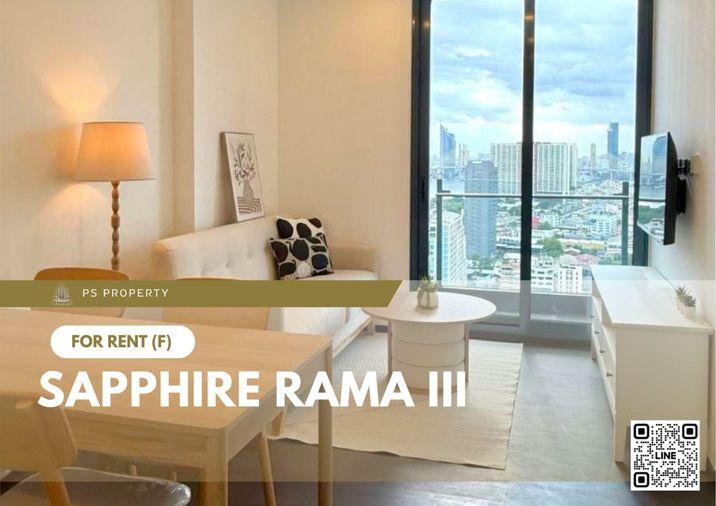 รูป ให้เช่า 🔥 Sapphire Rama III 🔥 เฟอร์นิเจอร์ และ เครื่องใช้ไฟฟ้าครบ ใกล้ BTS ช่องนนทรี - รูปที่ 1/8