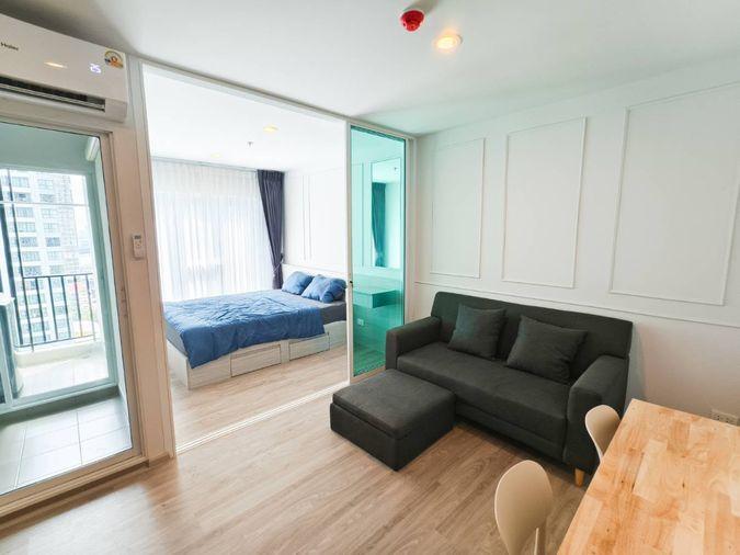 รูป AS2349 ให้เช่าคอนโด Regent Home บางนา ห้องสวย พร้อมเครื่องใช้ไฟฟ้า เฟอร์นิเจอร์ครบ - รูปที่ 5/8