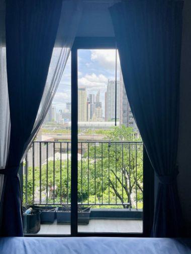 รูป Life Asoke - Rama 9 | Corner Unit Panoramic City View | Fully Furnished, Great Natural Light, Ready to Move #AS-7632 - รูปที่ 8/15