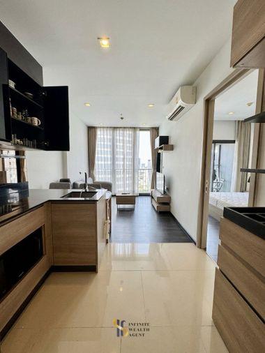รูป ห้องราคาดี! | THE LINE Asoke-Ratchada 1นอน 35ตร.ม. ชั้นสูง วิวโล่ง ใกล้ MRTพระราม9 | 21,000฿ | ทักด่วน นัดชมห้องฟรี! 🌆✨ - รูปที่ 4/5