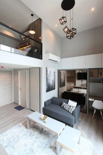 รูป ให้เช่าคอนโด Knightsbridge Prime Sathorn (BTS ช่องนนทรี) Duplex เฟอร์บิ้วอิน เครื่องใช้ไฟฟ้าครบ @onestepliving - รูปที่ 3/6