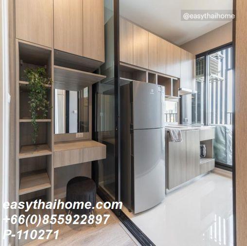 รูป P-110271 ขาย ไนท์บริดจ์ ไพร์ม รัชโยธิน | วิวเมือง | ชั้น 16 | เฟอร์นิเจอร์ครบ | เครื่องใช้ไฟฟ้าครบ📞 Line ID: @easythaihome | 085-592-2897 - รูปที่ 10/15