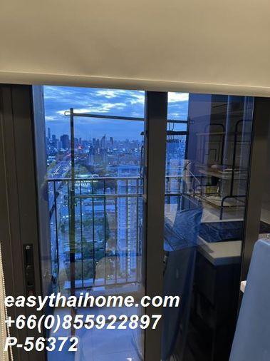 รูป P-56372 ให้เช่า Life Asoke Hype (ไลฟ์ อโศก ไฮป์) | ห้องสตูดิโอ | วิวเมือง | ชั้น 34 | เฟอร์นิเจอร์ครบ | Line Id: @easythaihome | 085-592-2897 - รูปที่ 8/17