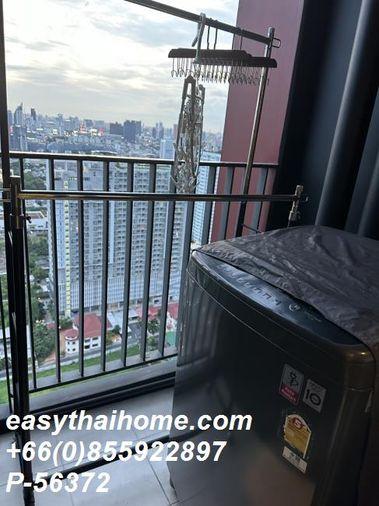 รูป P-56372 ให้เช่า Life Asoke Hype (ไลฟ์ อโศก ไฮป์) | ห้องสตูดิโอ | วิวเมือง | ชั้น 34 | เฟอร์นิเจอร์ครบ | Line Id: @easythaihome | 085-592-2897 - รูปที่ 15/17