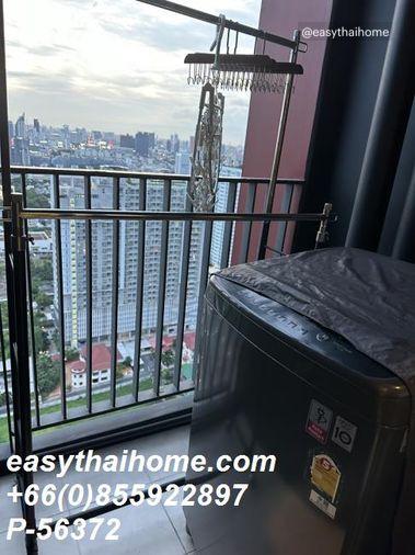 รูป P-56372 ให้เช่า Life Asoke Hype (ไลฟ์ อโศก ไฮป์) | ห้องสตูดิโอ | วิวเมือง | ชั้น 34 | เฟอร์นิเจอร์ครบ | Line Id: @easythaihome | 085-592-2897 - รูปที่ 15/17