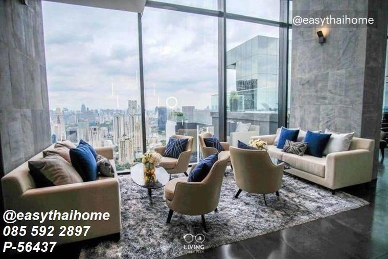รูป P-56437 🔥 ให้เช่า Knightsbridge Prime Sathorn ใกล้ BTS ช่องนนทรี พื้นที่ 44 ตรม. Duplex 2 ห้องนอน พร้อมอยู่ Line ID: @easythaihome 085-592-2897 - รูปที่ 6/9