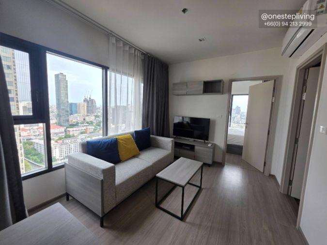รูป 📣ให้เช่าคอนโด THE BASE Phetchaburi - Thonglor (BTS ทองหล่อ) เฟอร์ครบ @onestepliving - รูปที่ 1/15