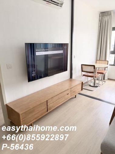 รูป P-56436 ให้เช่า (ไลฟ์ พระราม 4 - อโศก) | 1 ห้องนอน 1 ห้องน้ำ | วิวสวน | ชั้น 11 | เฟอร์นิเจอร์ครบ | Line Id: @easythaihome | 085-592-2897 - รูปที่ 8/9