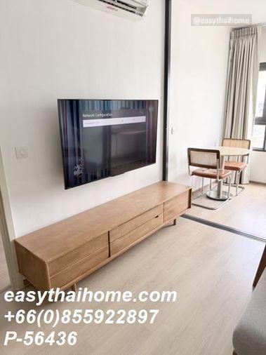 รูป P-56436 ให้เช่า (ไลฟ์ พระราม 4 - อโศก) | 1 ห้องนอน 1 ห้องน้ำ | วิวสวน | ชั้น 11 | เฟอร์นิเจอร์ครบ | Line Id: @easythaihome | 085-592-2897 - รูปที่ 8/9