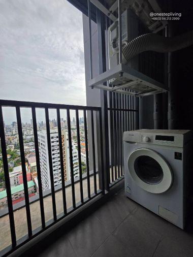 รูป 📣ให้เช่าคอนโด THE BASE Phetchaburi - Thonglor (BTS ทองหล่อ) เฟอร์ครบ @onestepliving - รูปที่ 14/15