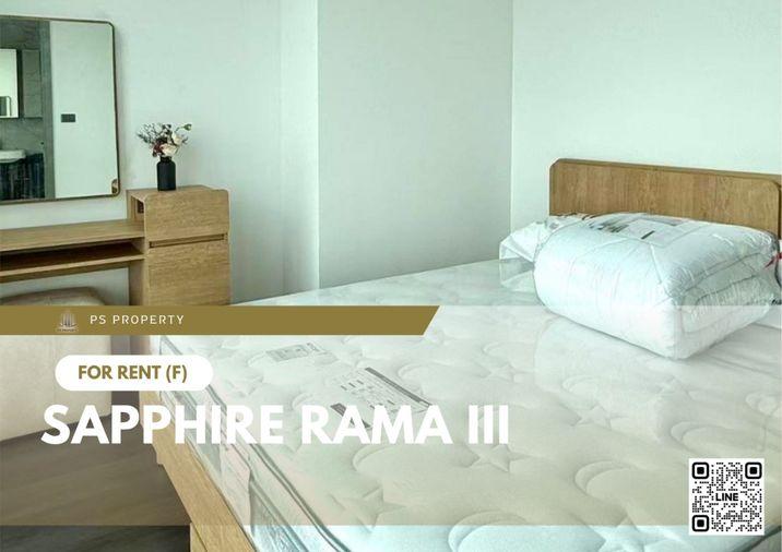 รูป ให้เช่า 📍 Sapphire Rama III 📍 2 ห้องนอน 2 ห้องน้ำ เฟอร์นิเจอร์ และ เครื่องใช้ไฟฟ้าครบ  - รูปที่ 1/8