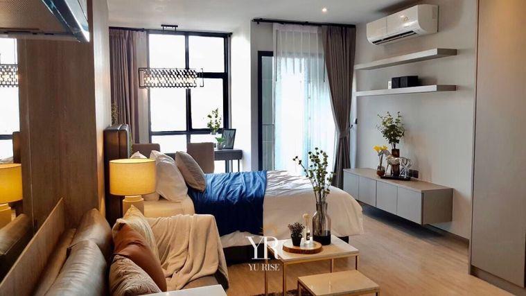 รูป Rhythm Ekkamai ปล่อยเช่า ห้องแต่งสวย ให้ฟีลอบอุ่น วิวสวย 1 ห้องนอน 1 ห้องน้ำ - รูปที่ 1/9