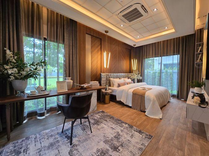 รูป [พาชมบ้านในฝัน] แกรนด์ บางกอก บูเลอวาร์ด ปิ่นเกล้า-กาญจนา คฤหาสน์หรูตอบโจทย์ทุกไลฟ์สไตล์การใช้ชีวิต แปลงใหญ่พิเศษ 190 ตร.ว. ใกล้ clubhouse - รูปที่ 12/46