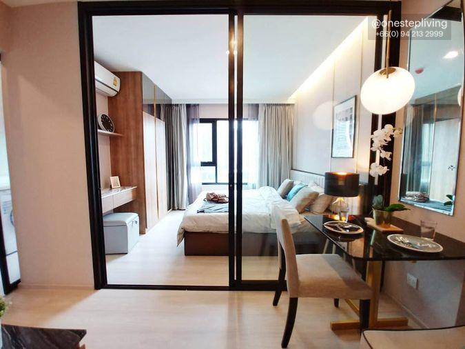 รูป 📣ให้เช่าคอนโด Life Asoke (MRT เพชรบุรี) ห้องสวย เฟอร์ครบ @onestepliving - รูปที่ 1/8