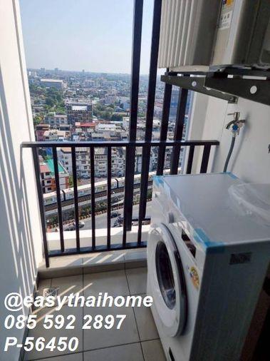 รูป P-56450 🔥 ให้เช่าคอนโด Regent Home Wutthakat อาคาร A ชั้น 18 เฟอร์ครบ เครื่องใช้ไฟฟ้าครบ พร้อมเข้าอยู่ Line ID: @easythaihome 085-592-2897 - รูปที่ 18/19