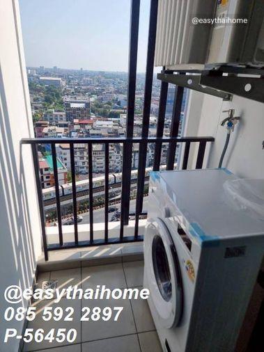 รูป P-56450 🔥 ให้เช่าคอนโด Regent Home Wutthakat อาคาร A ชั้น 18 เฟอร์ครบ เครื่องใช้ไฟฟ้าครบ พร้อมเข้าอยู่ Line ID: @easythaihome 085-592-2897 - รูปที่ 18/19