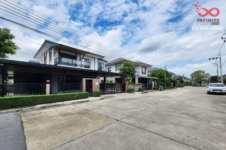 รูป ขายบ้านเดี่ยว 2 ชั้น 50 ตร.ว. ภัสสร รามคำแหง-ราษฎร์พัฒนา สะพานสูง ใกล้มอเตอร์เวย์ - รูปที่ 1/14